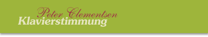 Peter Clementsen - Klavierstimmung